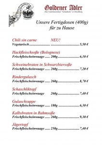 Fertigdosen September 2025